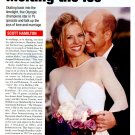 Scott Hamilton 1 page magazine photo clipping X6407