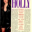 Holly Hunter 3 page magazine photo clipping X6426