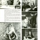 Agnes Moorehead Carolyn Jones  1 page magazine photo clipping X6472