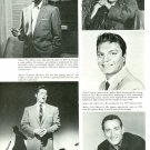 Nat King Cole Tony Bennett 1 page magazine photo clipping X6477