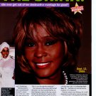 Whitney Houston 1 page magazine photo clipping X6565