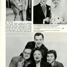 Wally Cox Tony Randall 1 page magazine photo clipping X6595