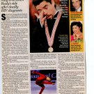 Rudy Galindo 1 page magazine photo clipping X6630