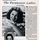 Ellen Drew 1 page magazine photo clipping X6661