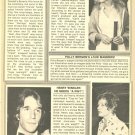 Henry Winkler Farrah Fawcett 1 page magazine photo clipping X6696