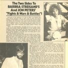 Barbra Streisand 1 page magazine photo clipping X6704