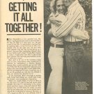 Buirt Reynolds Dinah Shore 2 page magazine photo clipping X6717