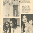 Steve McQueen Sonny Bono 1 page magazine photo clipping X6722