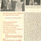 Susan Seaforth Bill Hayes 2 page magazine photo clipping X6749