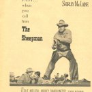 Glenn Ford Movie ad 1 page magazine photo clipping X6803