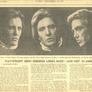 Albert Finney 1 page magazine photo clipping X6810