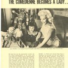Jayne Mansfield 1 page magazine photo clipping X6831