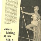Jane Powell Leggy 1 page magazine photo clipping X6832