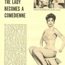 Kay Kendall Leggy 1 page magazine photo clipping X6839