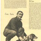 Clark Gable 1 page magazine photo clipping X6845