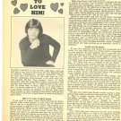David Cassidy 1 page magazine photo clipping X6857