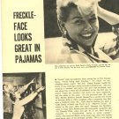 Doris Day Mitzi Gaynor 1 page magazine photo clipping X6861