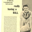 Luana Patten Jean Seberg 1 page magazine photo clipping X6863