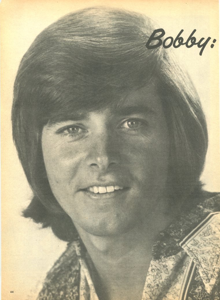 Bobby Sherman 2 Page Magazine Photo Clipping X6867