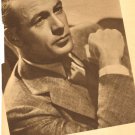 Gary Cooper 1 page magazine photo clipping X6905