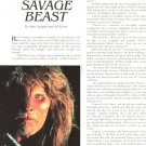 Ron Perlman Beauty and the Beast 3 page magazine photo clipping X6946