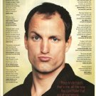 Woody Harrelson 1 page magazine photo clipping N2373