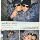 Woody Harrelson 1 page magazine photo clipping N2377