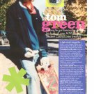 Tom Green 1 page magazine photo clipping N2408