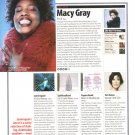 Macy Gray 1 page magazine photo clipping N2417