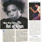 Macy Gray 1 page magazine photo clipping N2418