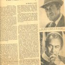 Rex Harrison 1 page magazine photo clipping N2481