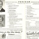 Radio City Music Hall Program 1 page magazine photo clipping N2490