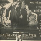 Jane Wyman 1 page magazine photo clipping N2513