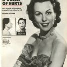 Bess Myerson 4 page magazine photo clipping N2573