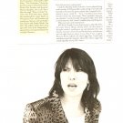 Chrissie Hynde 1 page magazine photo clipping N2604