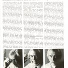 Lee Marvin 5 page magazine photo clipping N2647