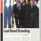 Pearl Jam 2 page magazine photo clipping N2670