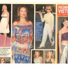Roma Downey Alyssa Milano 1 page magazine photo clipping N2686