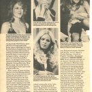 Bernadette Peters Sharon Tate 1 page magazine photo clipping N2690