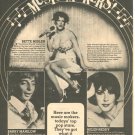 Bette Midler Helen Reddy 1 page magazine photo clipping N2691