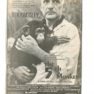 Ben Kingsley 1 page magazine photo clipping N2911
