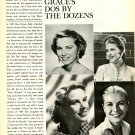 Grace Kelly 1 page magazine photo clipping N2917