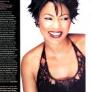 Nia Long 1 page magazine photo clipping N2942