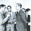 Harry Belafonte Charlton Heston 1 page magazine photo clipping N2965