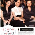 Michelle Trachtenberg Carla Gugino 1 page magazine photo clipping N2990