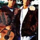 Evan and Jaron Lowenstein 1 page magazine photo clipping N2996