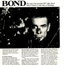 Sean Connery James Bond 1 page magazine photo clipping N3157