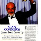 Sean Connery  3 page magazine photo clipping N3185
