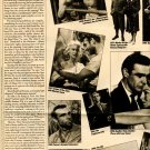 Sean Connery  1 page magazine photo clipping N3189