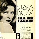 Clara Bow 1 page magazine photo clipping N3288